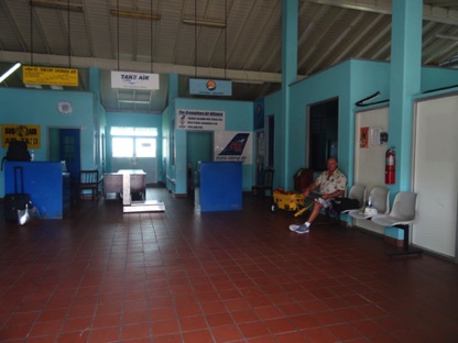 Customs check out at Clifton airport Customs check out at Clifton airport
